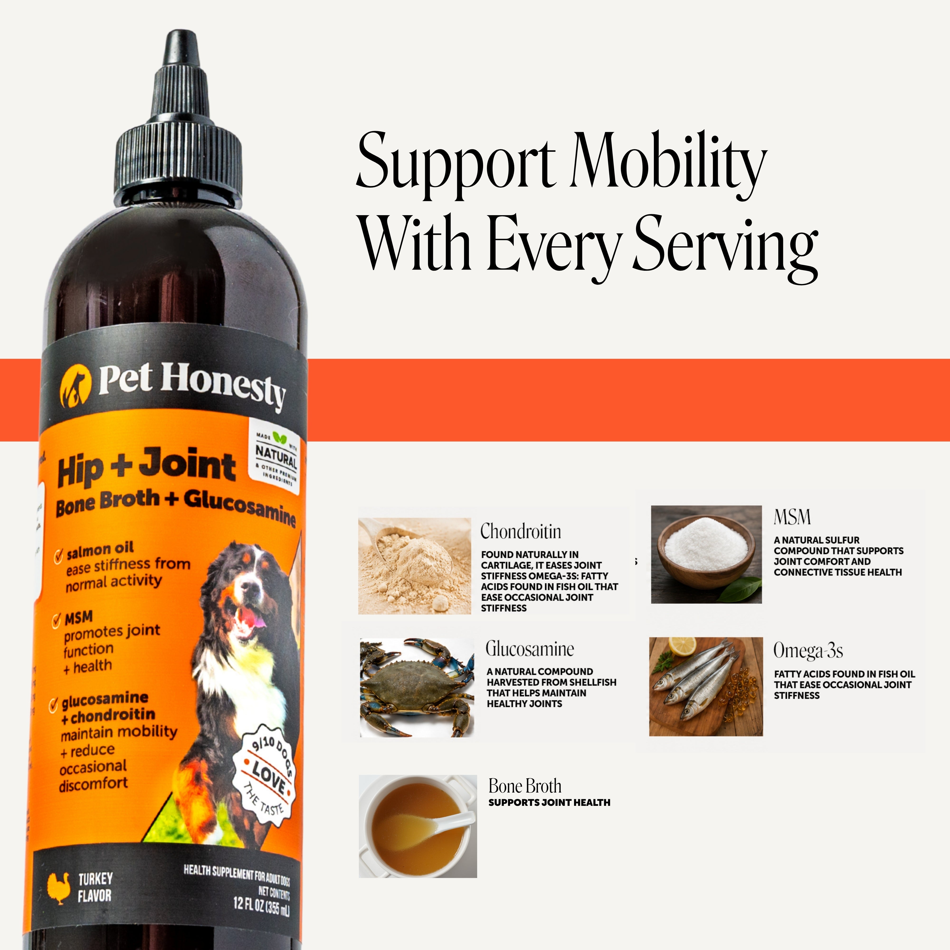 Hip + Joint Liquid Supplement