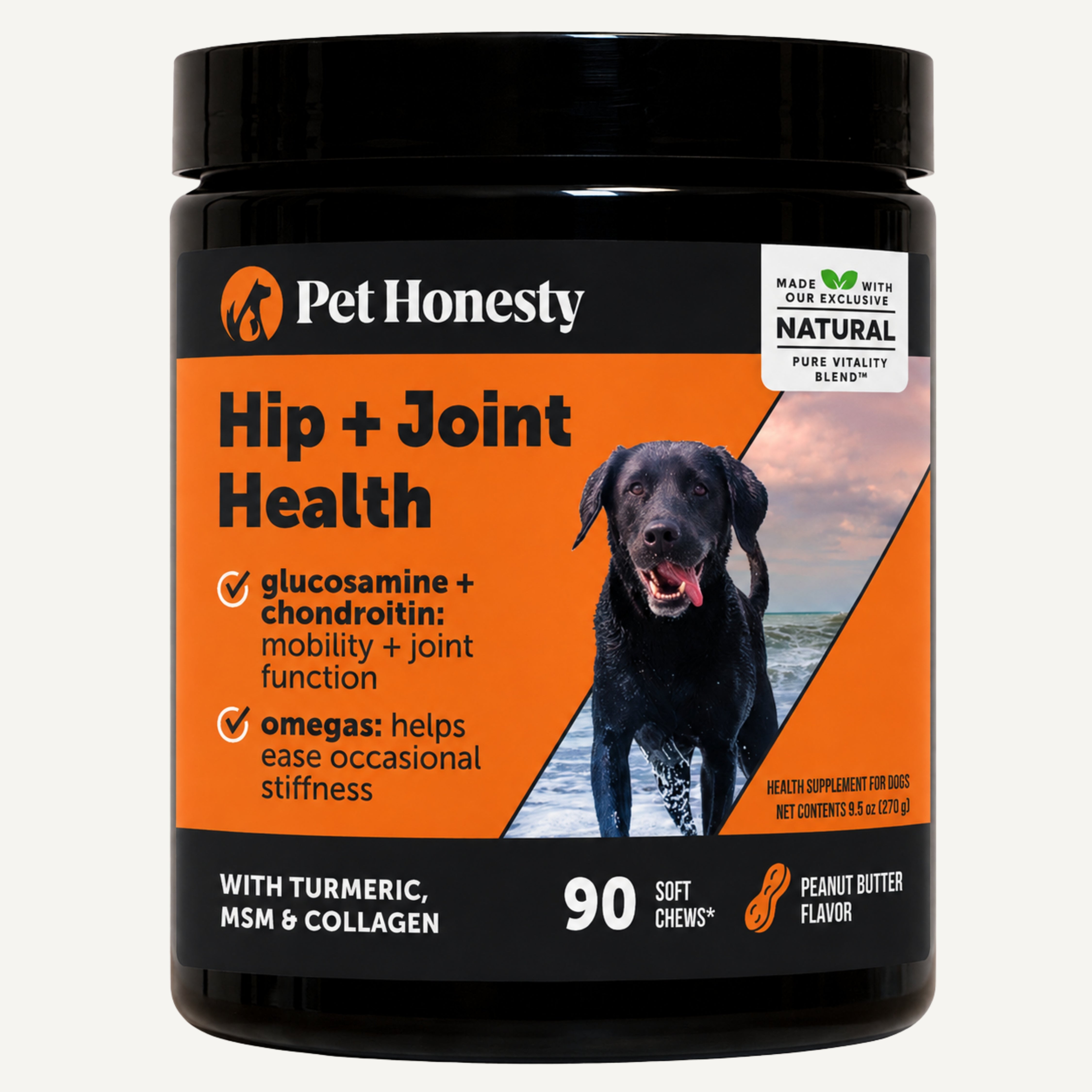 Hip + Joint Health for Dogs (Peanut Butter Flavor)