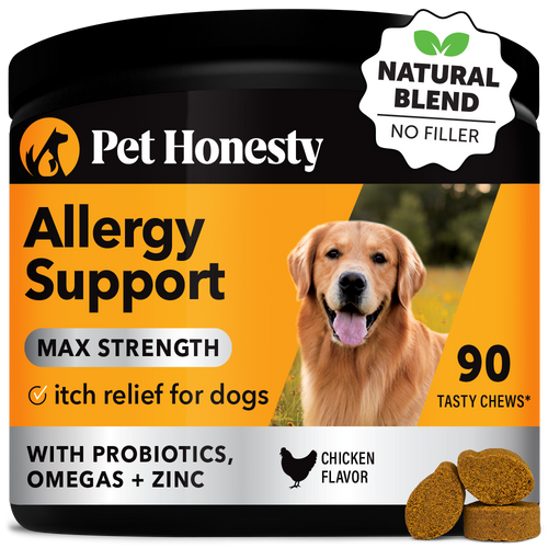 Best allergy hot sale supplements for dogs