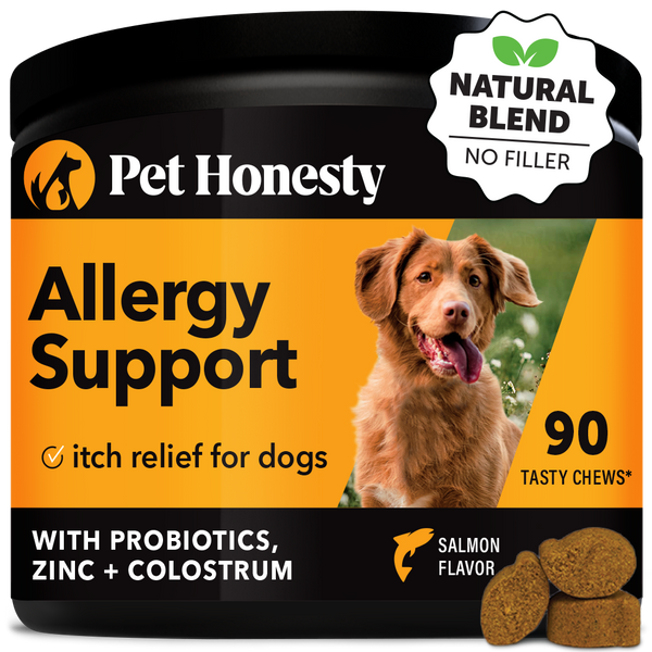 Allergy Support Chews Salmon Pet Honesty