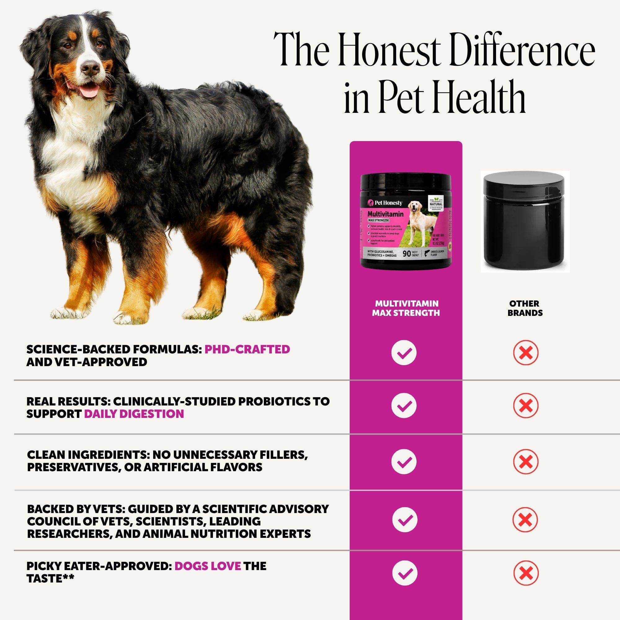 Multivitamin Max Strength for Dogs (Salmon Flavor)