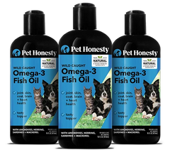 Omega-3 Fish Oil 3-Pack (48 Ounces)