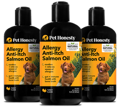 Allergy Anti-Itch Salmon Oil 3-Pack (48 Ounce)
