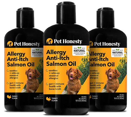 Allergy Anti-Itch Salmon Oil 3-Pack 3-Packs PetHonesty 
