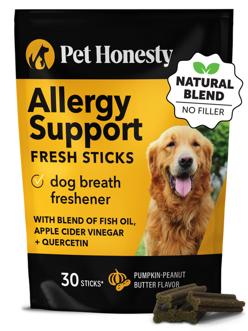 Allergy Support Fresh Sticks (Pumpkin-Peanut Butter Flavor) Single PetHonesty