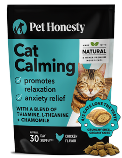 Dual Texture Calming Supplement for Cats (Chicken Flavor)