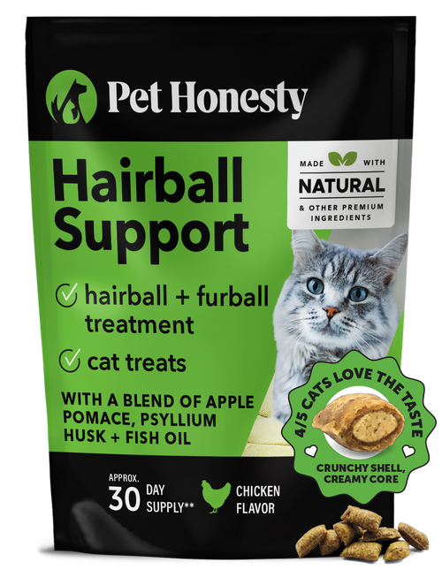 Cat Hairball Supplement Chicken Flavor Pet Honesty