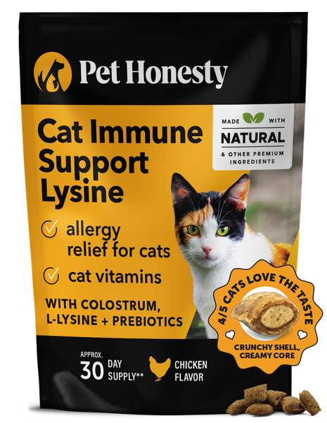 Lysine treats for deals cats