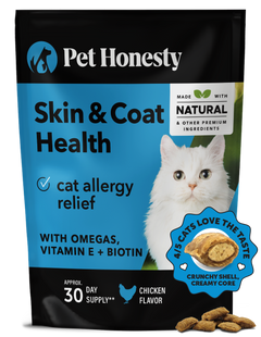 Skin & Coat Health for Cats (Chicken Flavor)