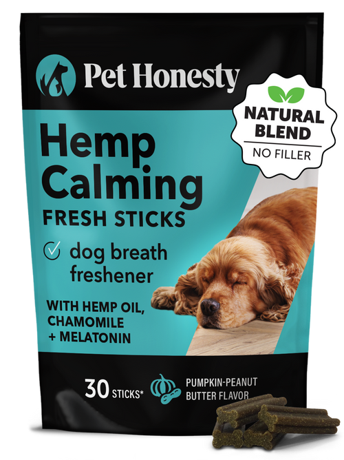 Hemp Calming Fresh Sticks (Pumpkin Peanut Butter Flavor) Single PetHonesty