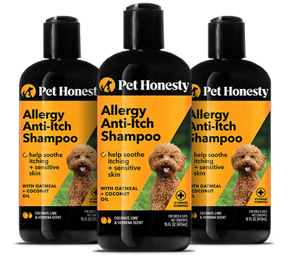Allergy Anti-Itch Shampoo 3-Pack (48 Ounce)