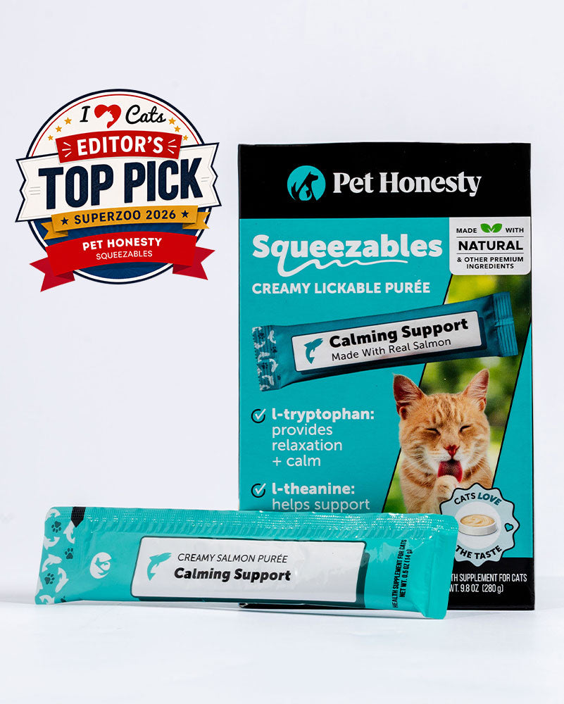 Squeezables Calming Supplement for Cats, 20 Pouches