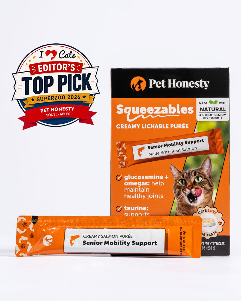 Squeezables Senior Joint Support Supplement for Cats, 20 Pouches