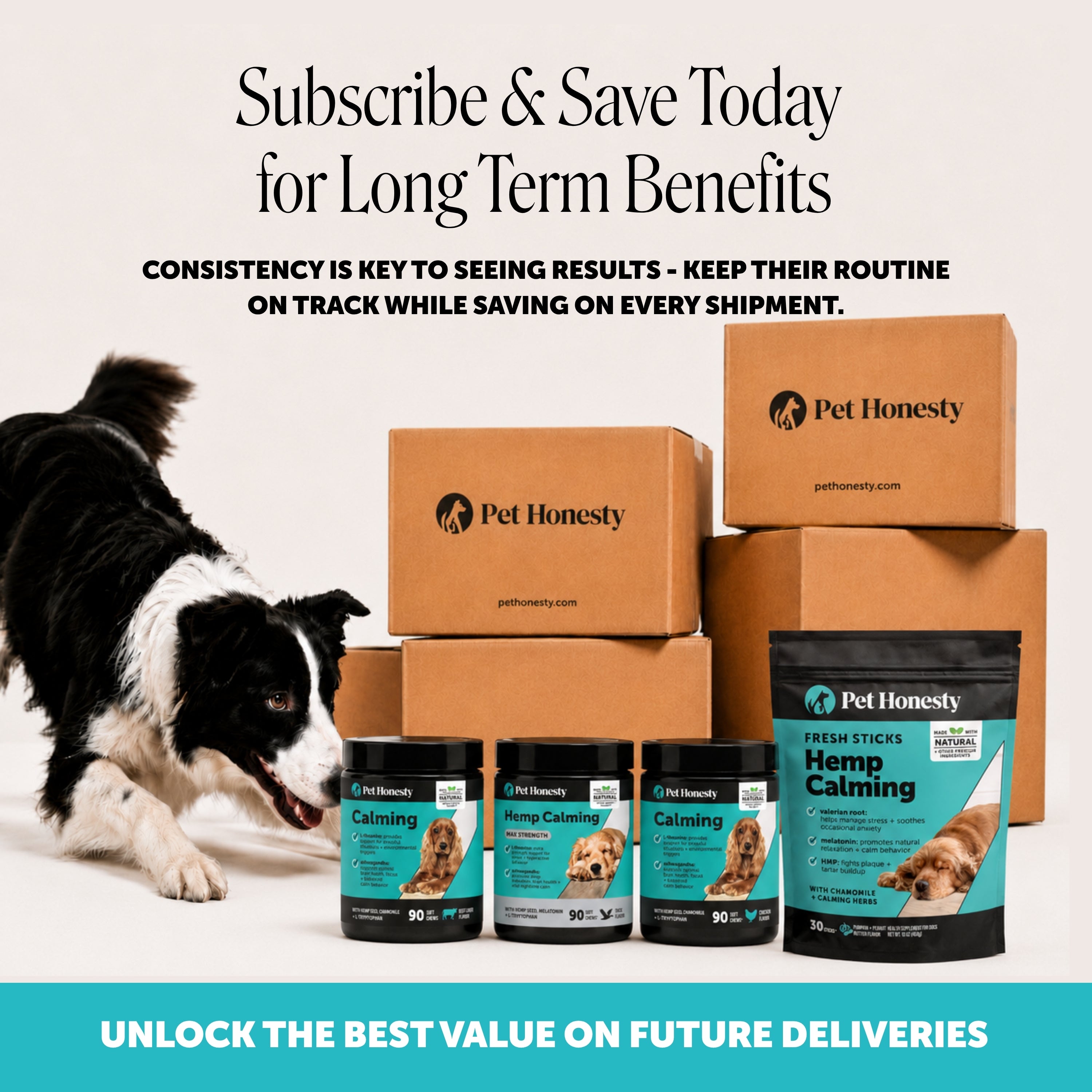 Hemp Calming Max Strength for Dogs (Duck Flavor)