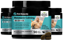 Melatonin Calming Max Strength 3-Pack (Turkey Flavor)