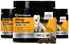 Allergy Skin Health Max Strength 3-Pack (Duck Flavor)