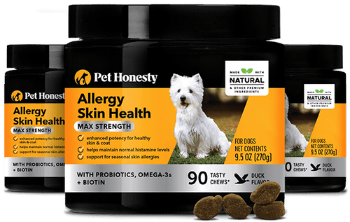 Allergy Skin Health Max Strength 3-Pack 3-Packs PetHonesty 