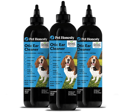 OTIC Ear Cleaner and Drier 3-Pack (24 Ounces) 3-Packs PetHonesty 