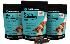 Hemp Calming Fresh Sticks 3-Pack (Pumpkin Peanut Butter Flavor)