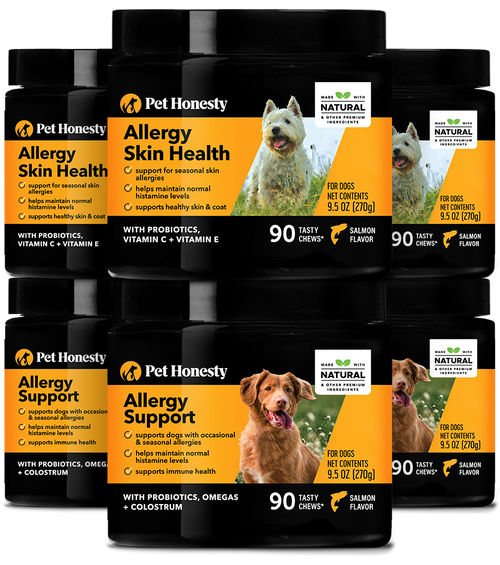 Allergy Itch Relief 6-Pack (Salmon Flavor) 6-Packs PetHonesty 