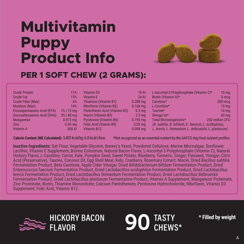 Multivitamin Puppy For Dogs 412 Months Pet Honesty